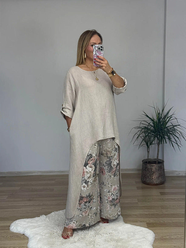 Casual linen tunic for women Lune London