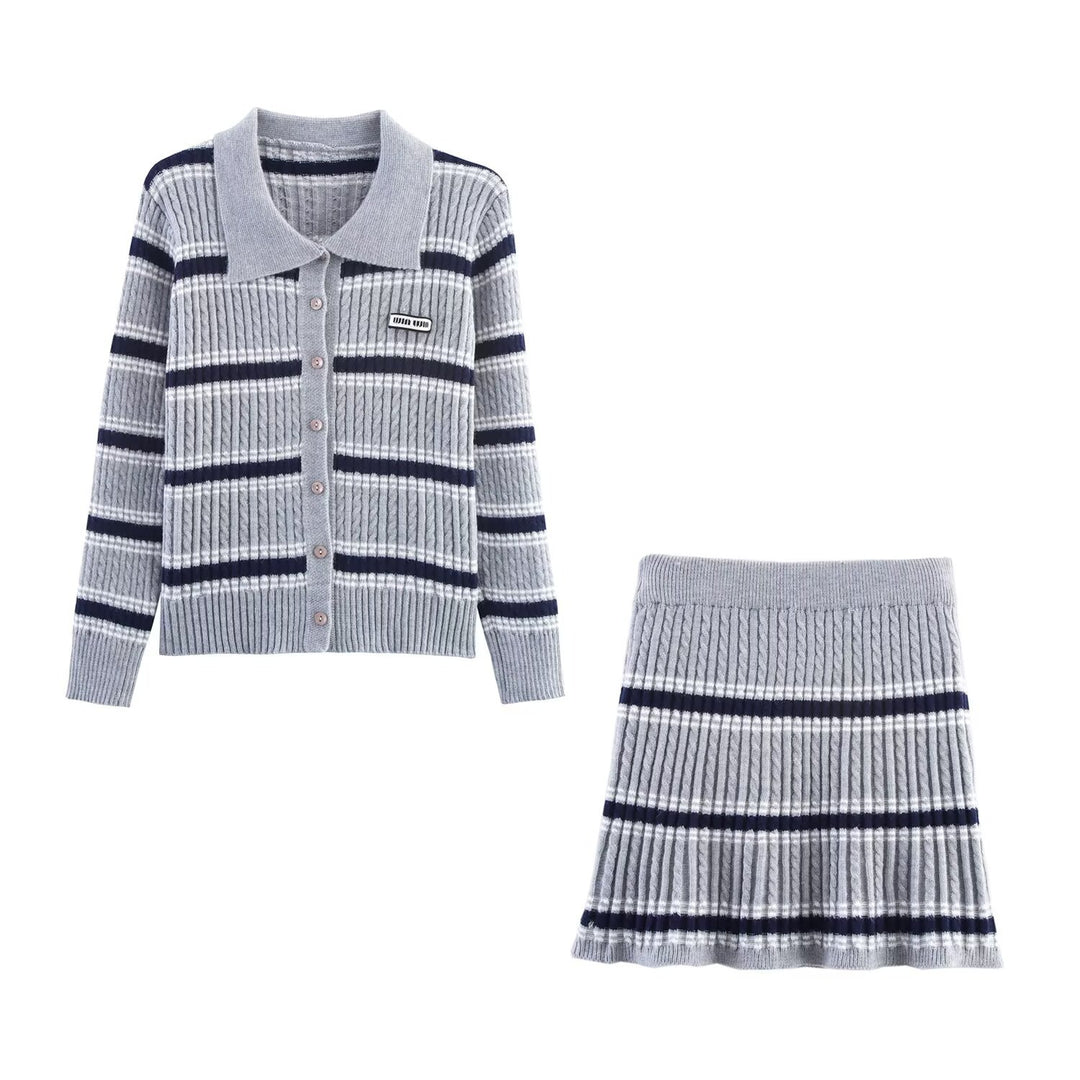 Lune London women's vest and skirt set