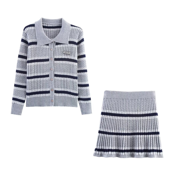 Lune London women's vest and skirt set