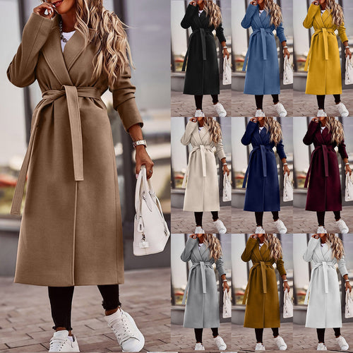 Elegant and warm wool coat for women Lune London