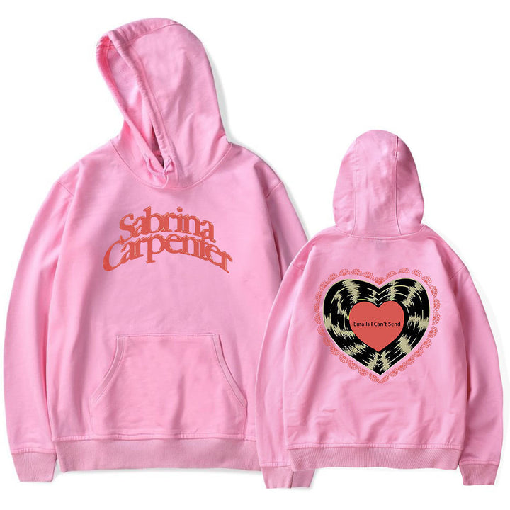Women's hoodie sweatshirt with creative heart design Chic & Stil