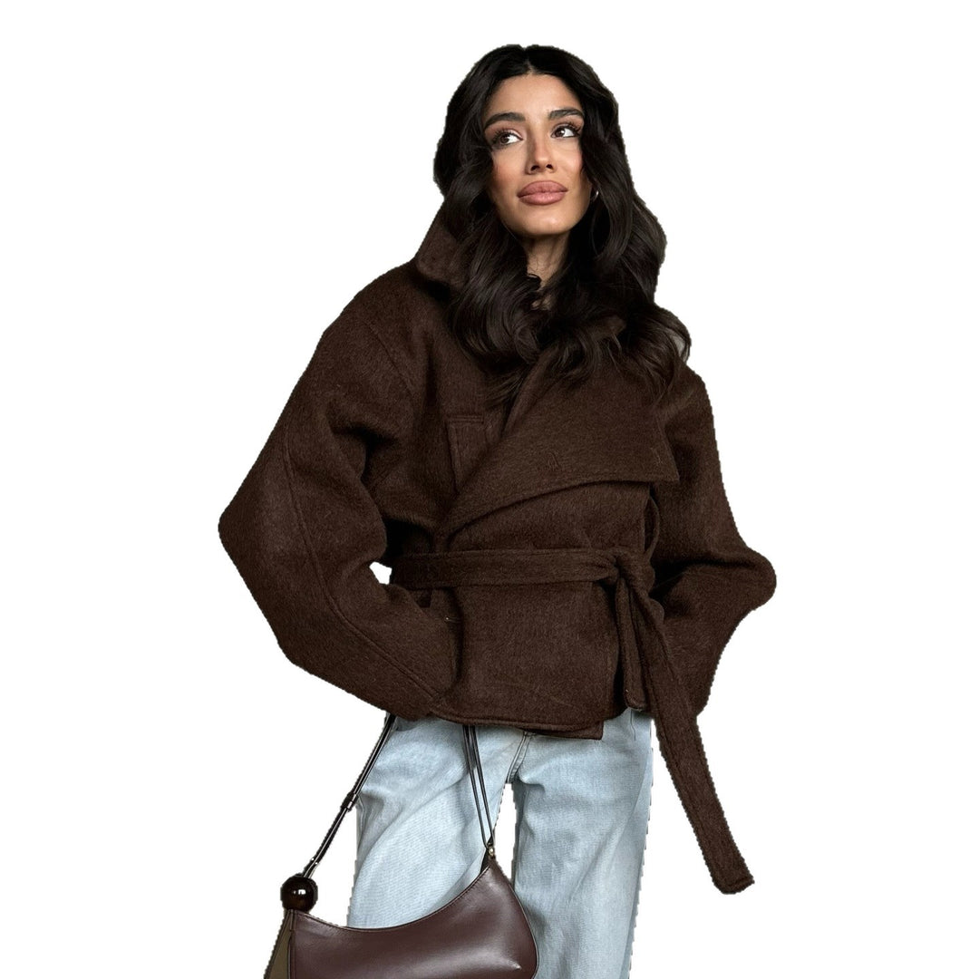 Veste enveloppante à la mode et chaude pour femmes Chic & Stil