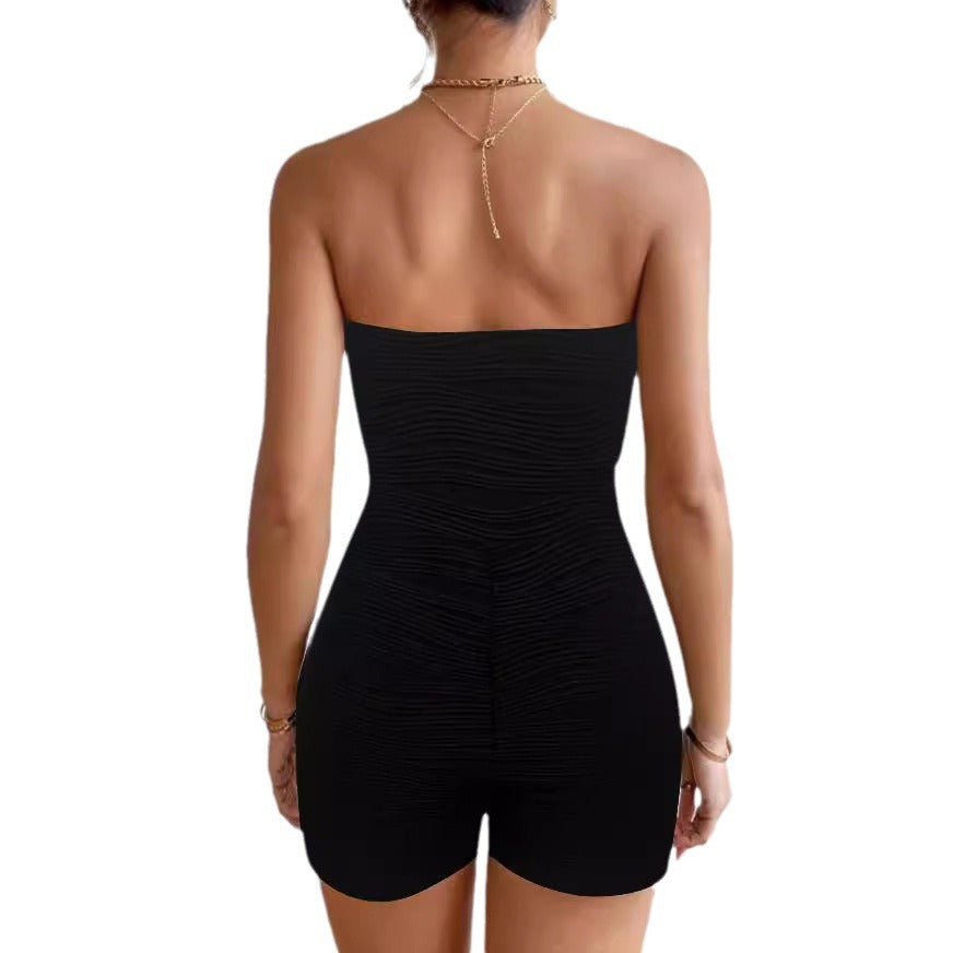 Women's tank top with gathers and fitted cut Lune London