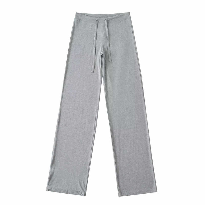 Lune London casual wide jersey pants for women