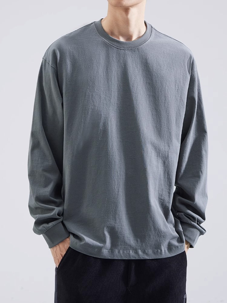 Casual long sleeve T-shirt for women in high-quality cotton Lune London