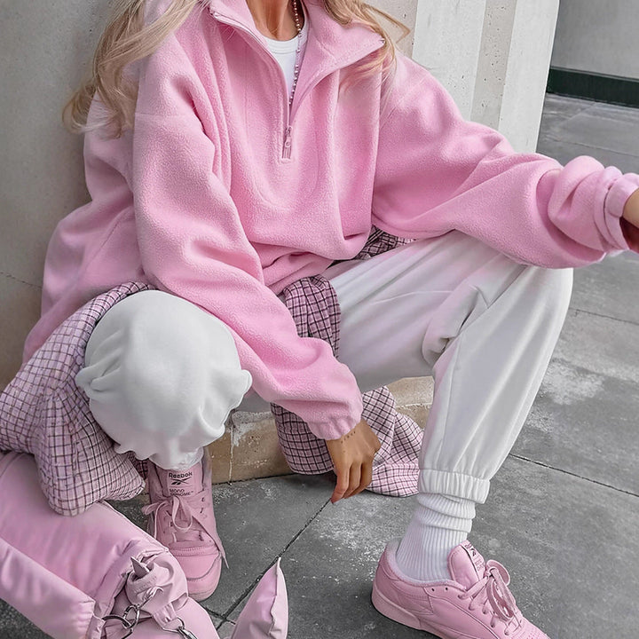 Ladies Fleece Pullover Lune London