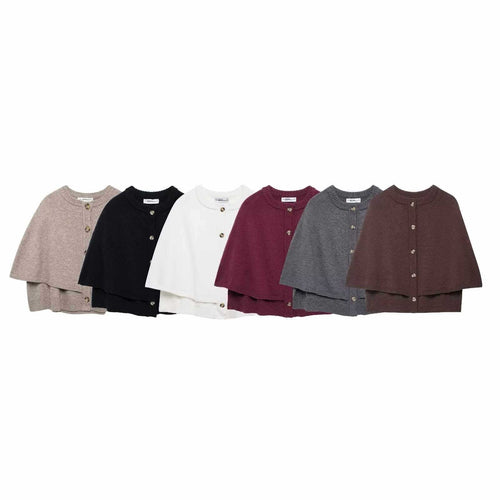Ladies poncho sweater Lune London