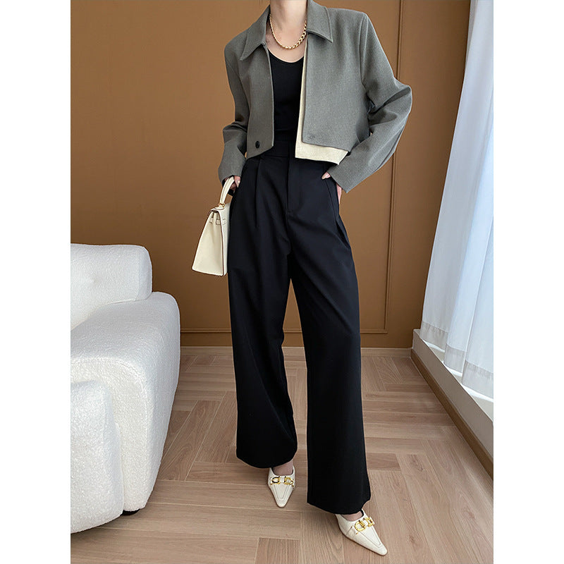 Women's stylish cropped blazer jacket Chic & Stil