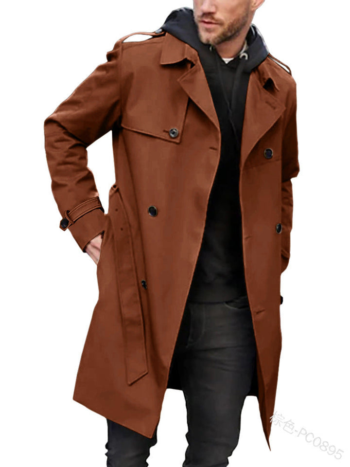 Men's Trench Coat with Classic Style Lune London