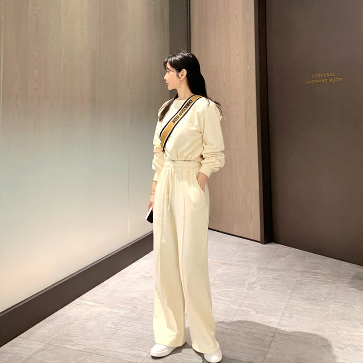 Combinaison décontractée pour femmes avec taille élastique Chic & Stil