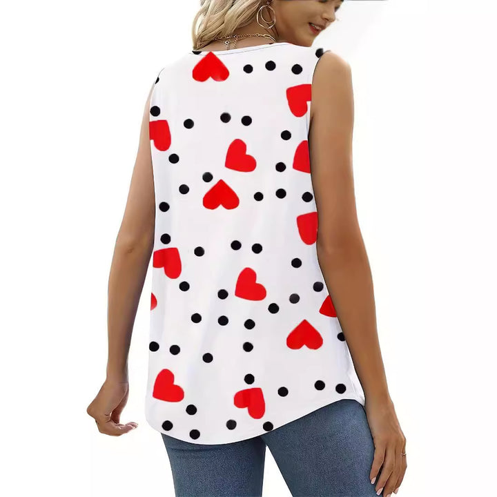 Ladies Trendy Chain Print Top Lune London