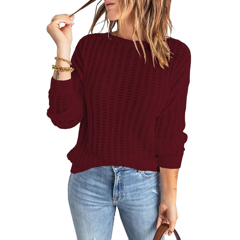 Thick knit sweaters for women with an airy structure and a trendy Lune London