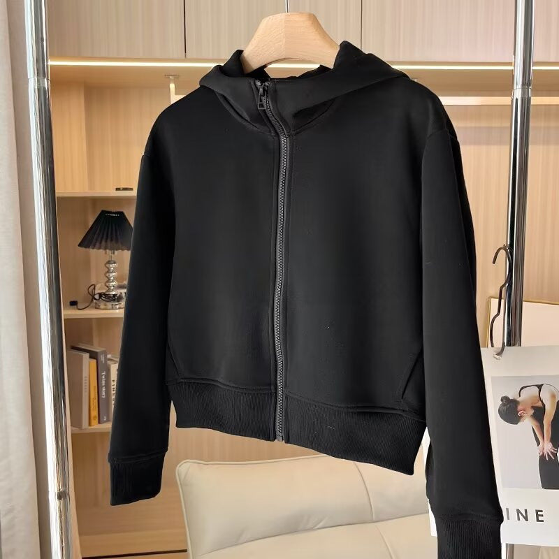 Veste à capuche confortable pour femmes avec zip innovant Chic & Stil