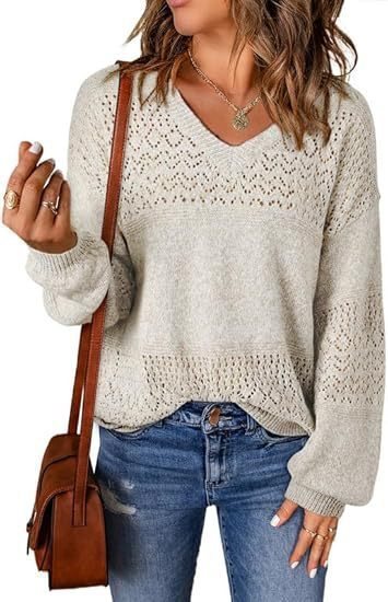 Lune London women's airy knit sweater