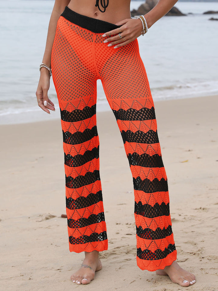 Ladies Crochet Beach Pants Lune London