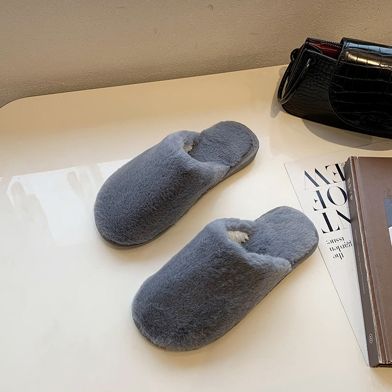 Lune London | Women's Fluffy Slippers Made of Soft Plush Material