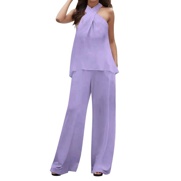 Ladies Elegant and airy jumpsuit in recycled fabric Lune London