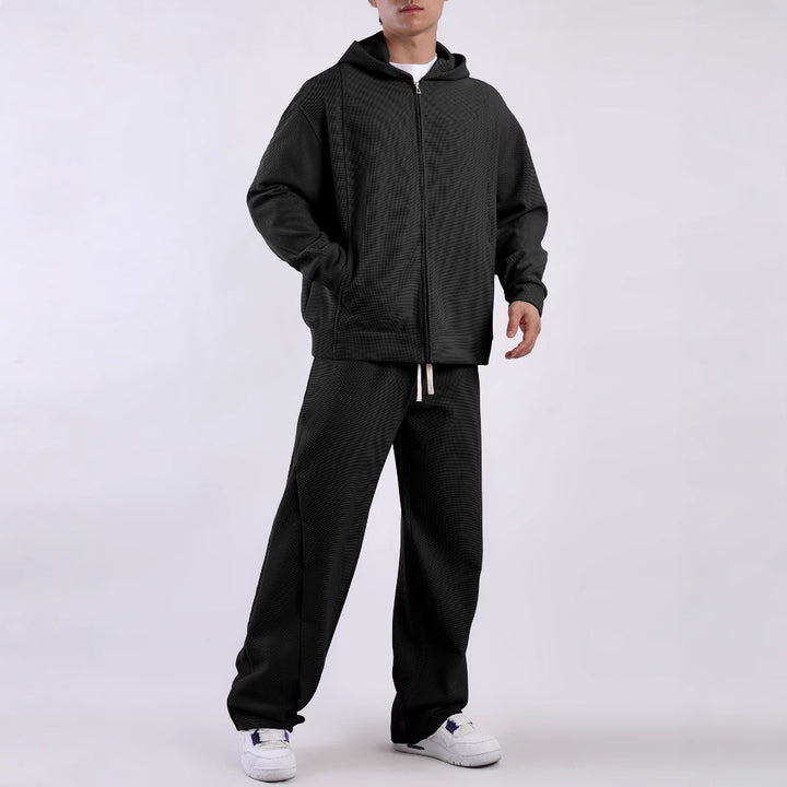Men's leisure jacket with structured design and practical pockets Lune London