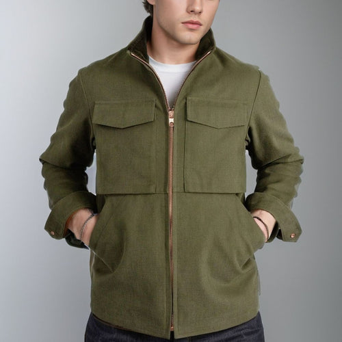 Chic and Stylish Utility Jacket for Men