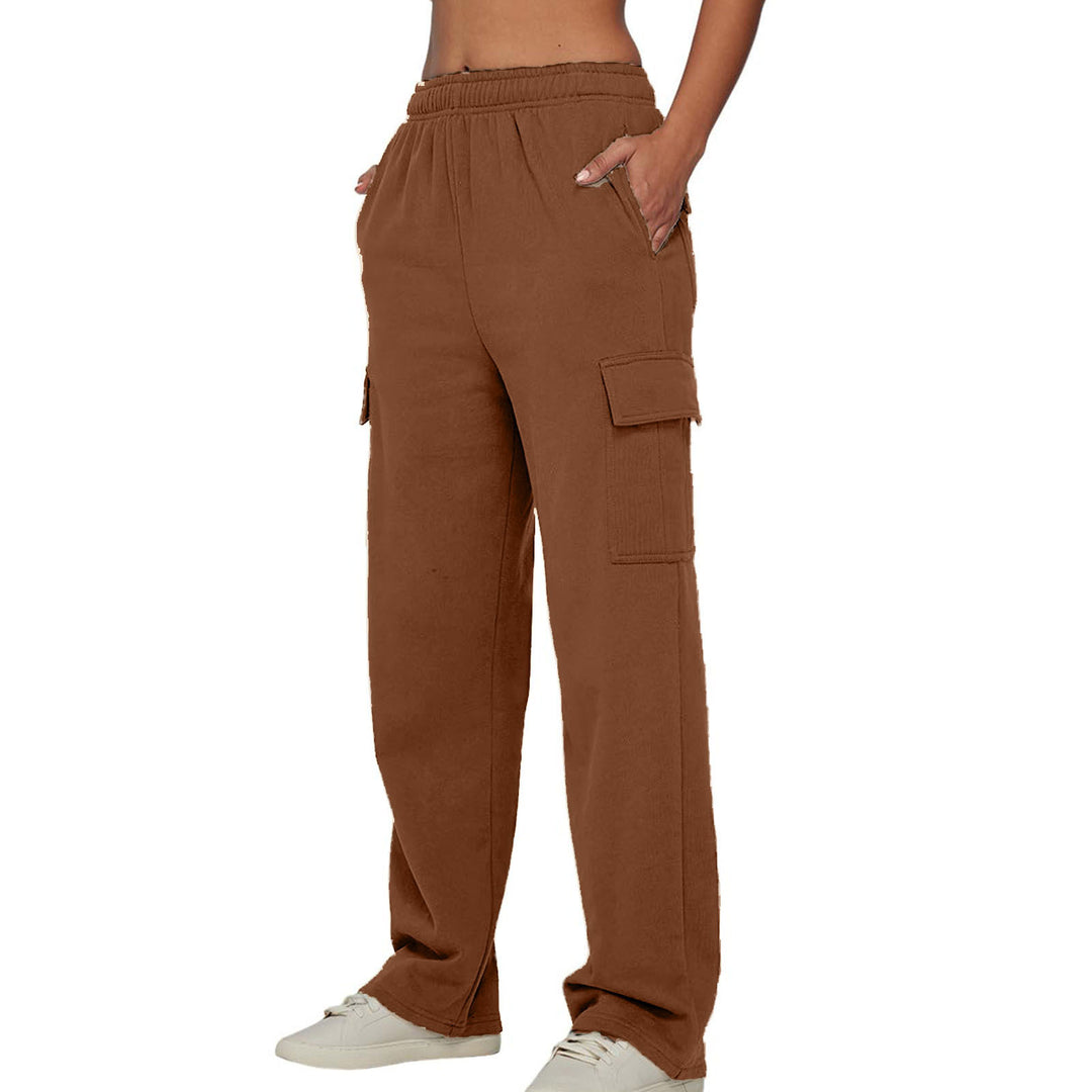 Comfortable cargo pants for women with side pockets Lune London