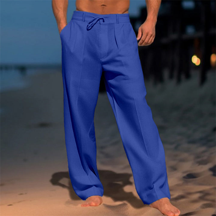 Elegant leisure pants for men with adjustable drawstring Lune London