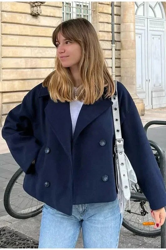 Lune London | Breasted Short Jacket