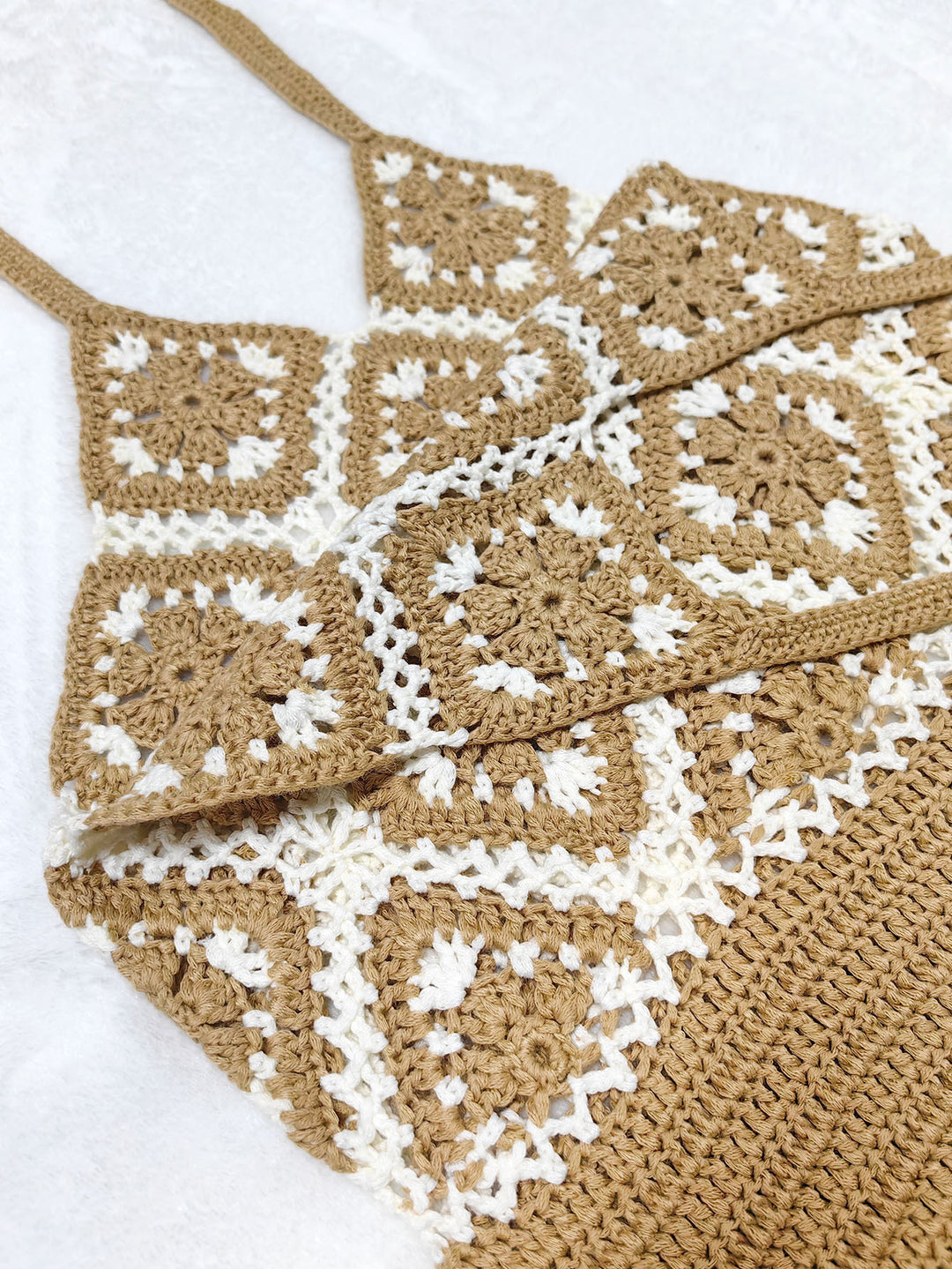 Lune London crochet tote bag for women