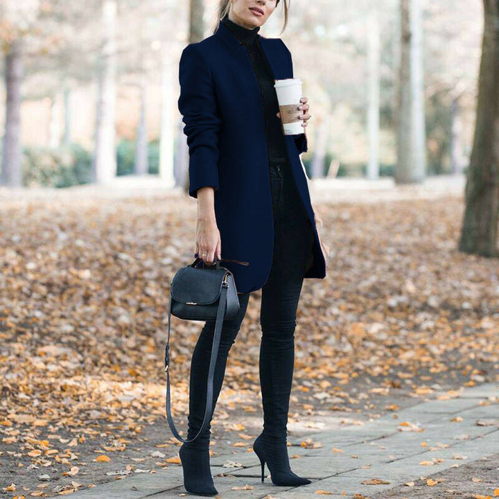 Lune London | Coat - Tailored - Wool blend - Knee length - Minimalist design