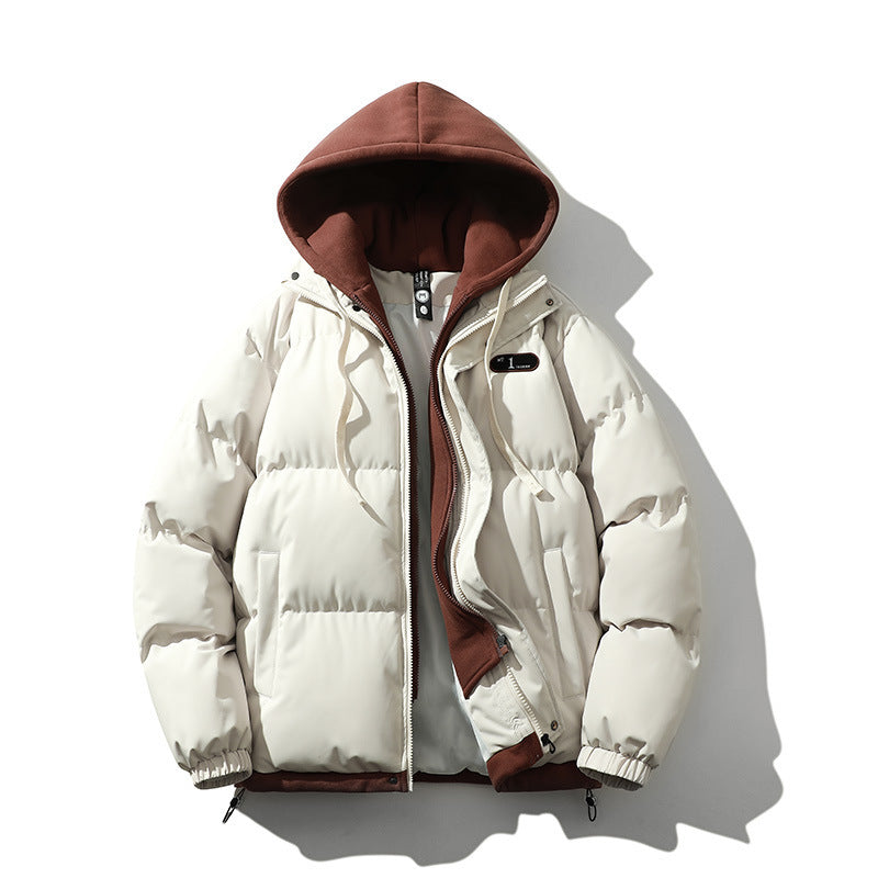 Urban down jacket for men with removable inner lining Lune London