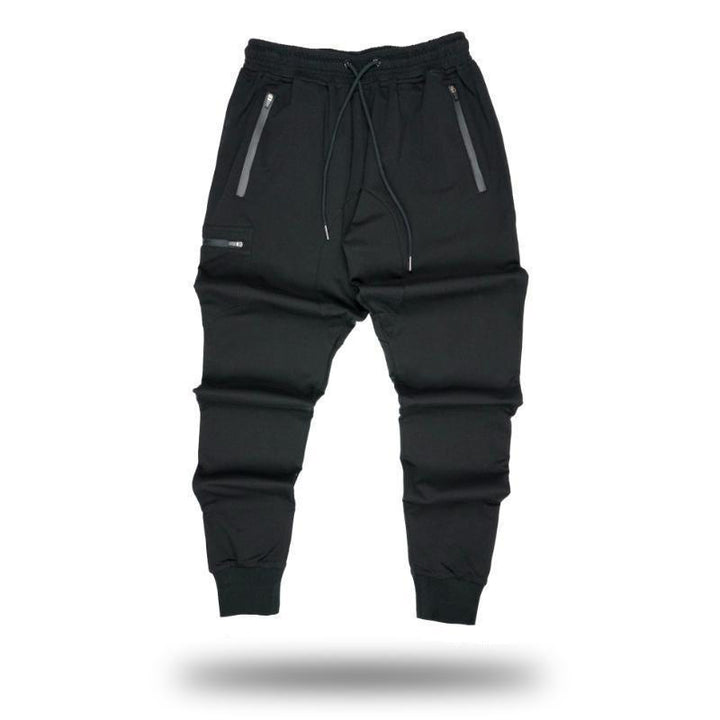 Men's sporty cargo pants with elastic waistband and practical pockets Lune London