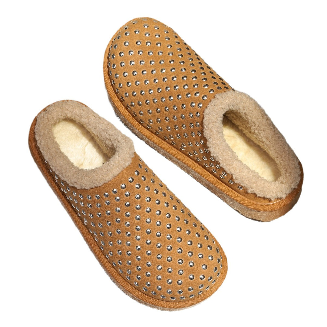 Slippers for women with sparkling accents and a cozy lining Lune London