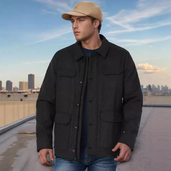 Lune London Casual Flannel Jacket for Men