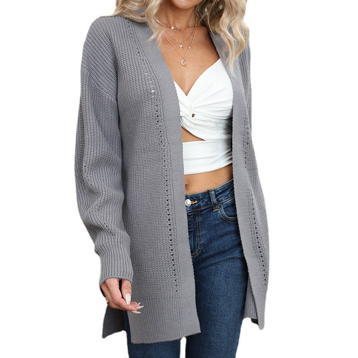 Knitted jacket for women with delicate pattern and comfortable fit Lune London