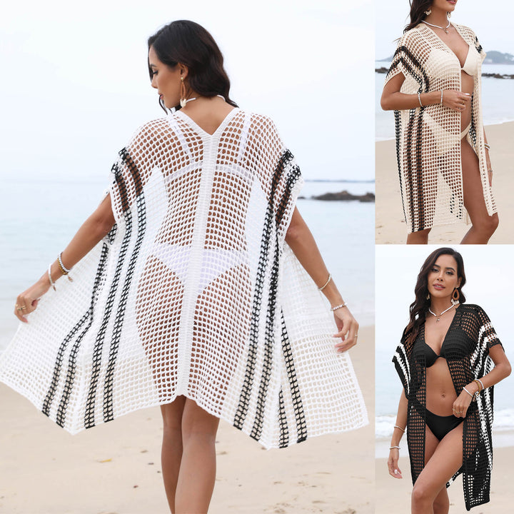 Ladies Knit Pareo Kaftan Lune London