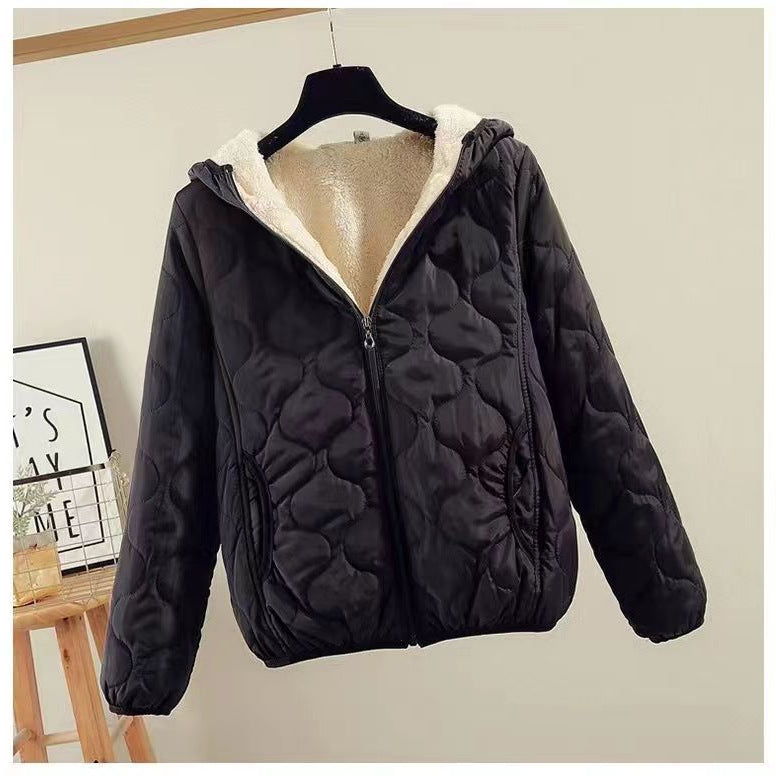 Ladies quilted transitional jacket with soft lining Lune London