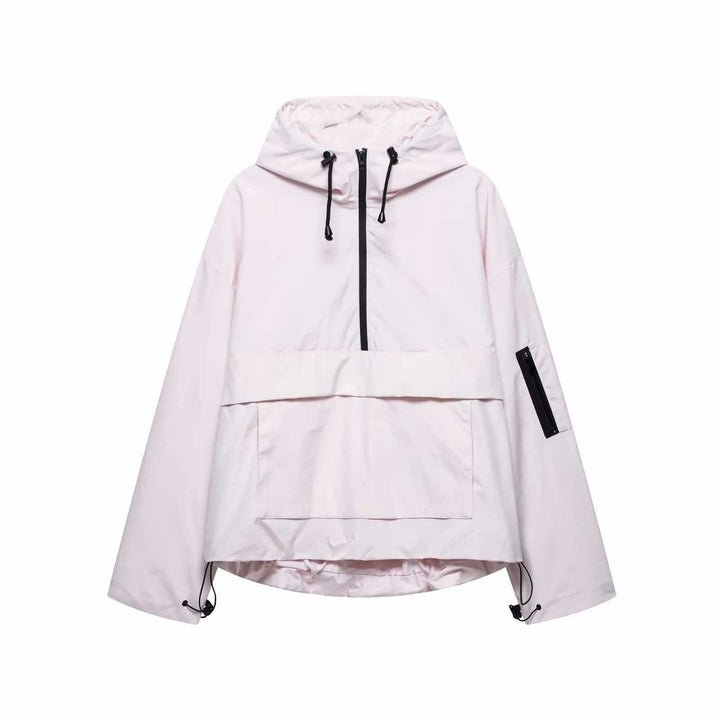 Women's water-repellent anorak jacket with practical pockets Lune London