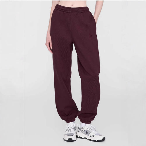 Women’s casual leisure pants with elastic waistband and cuffs Chic & Stil