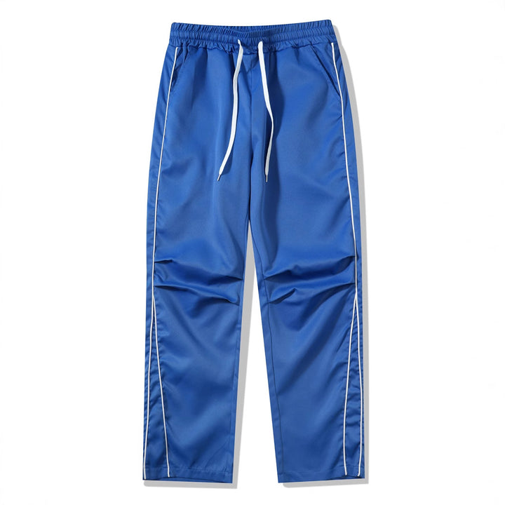 Lune London men's athletic leisure pants with side piping