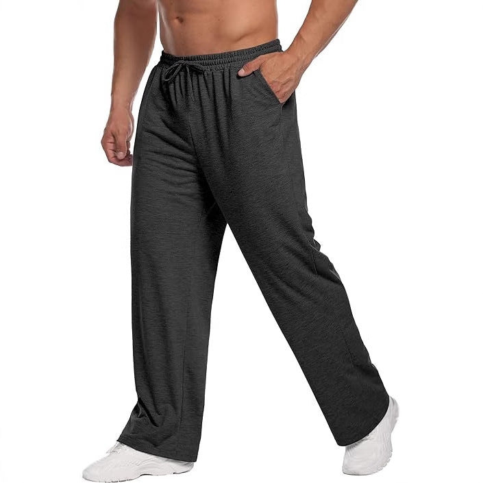Comfortable sports pants for men with elastic waist and side pockets Lune London