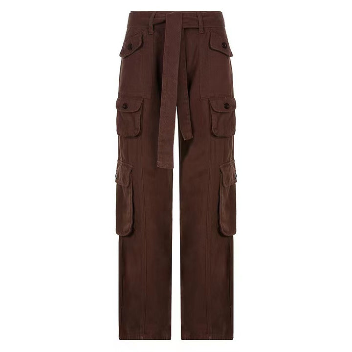 Women’s cargo pants with practical side pockets and trendy cut Chic und Stil