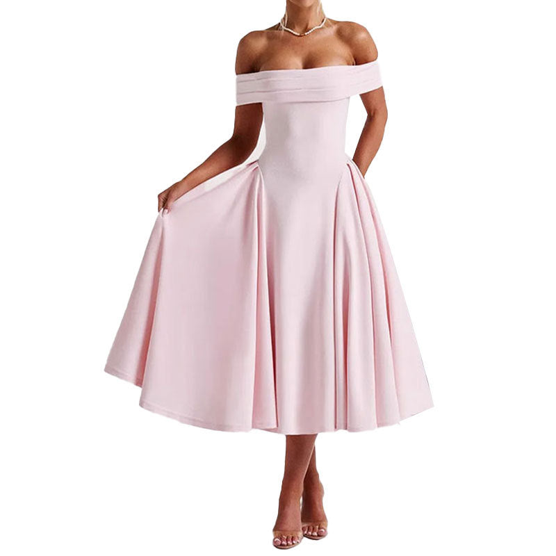 Robe de soirée léopard pour femme Chic & Stil