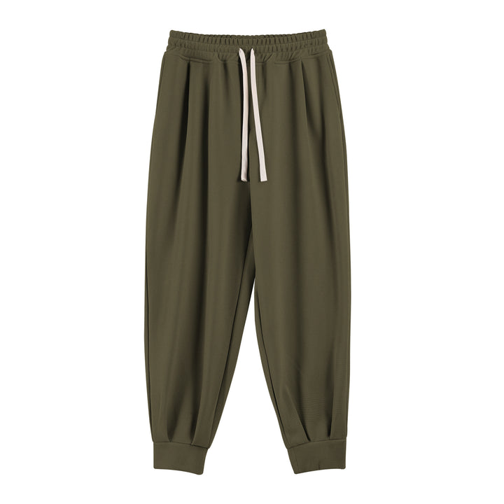 Casual men's jogging pants with elastic waistband and side pockets Lune London