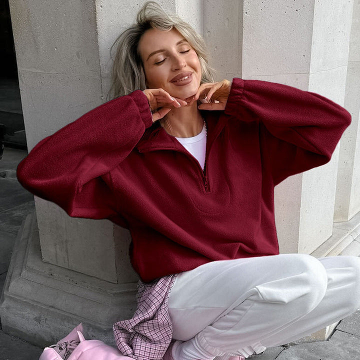 Ladies Fleece Pullover Lune London