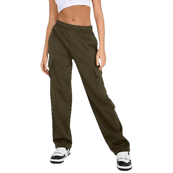 Cargo jogger pants for women with side pockets Lune London