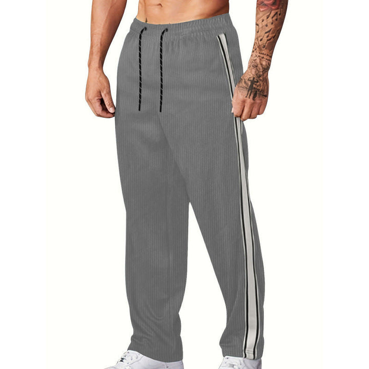 Men's sporty leisure pants with side stripes Lune London