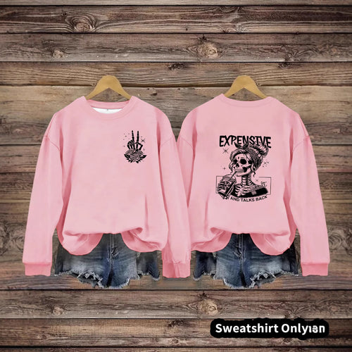 Sweatshirt femme avec design créatif et coupe décontractée Chic & Stil