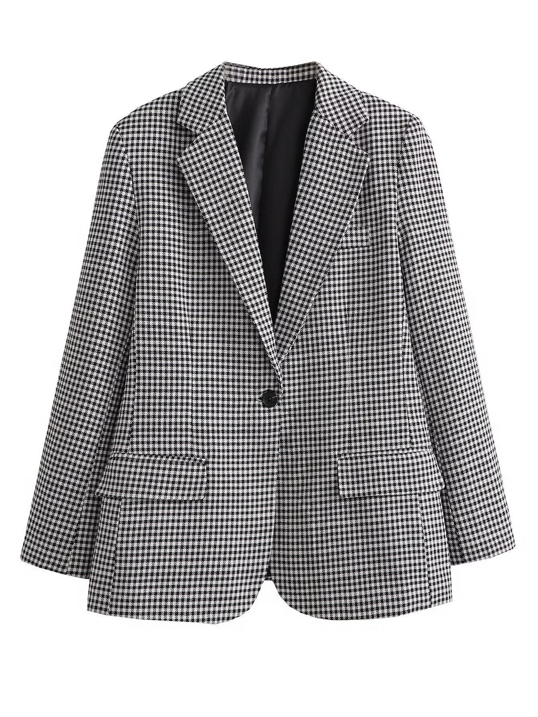 Tailored women's jacket with elegant lapels and practical pockets Lune London