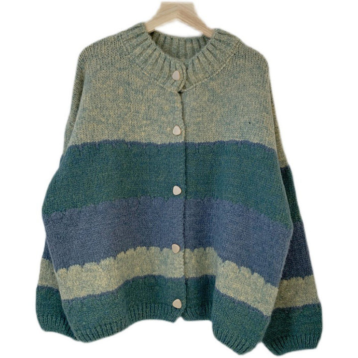 Cardigan Tricoté à la Mode pour Femme avec Design à Motifs Chic & Stil