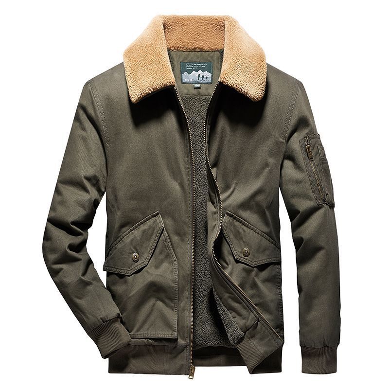 Stylish bomber jacket for men with lined collar Lune London