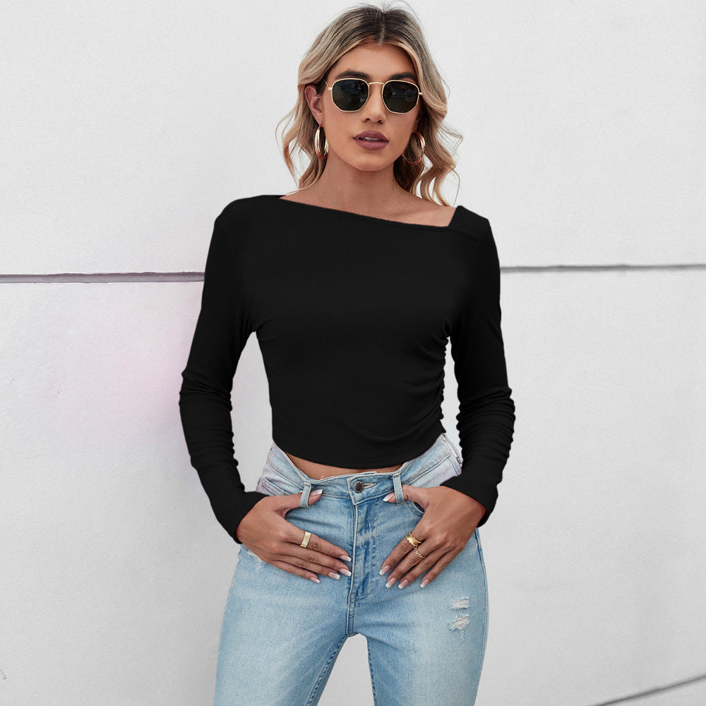 Demi-top for women with an elegant design and sophisticated ruffle details Chic & Stil